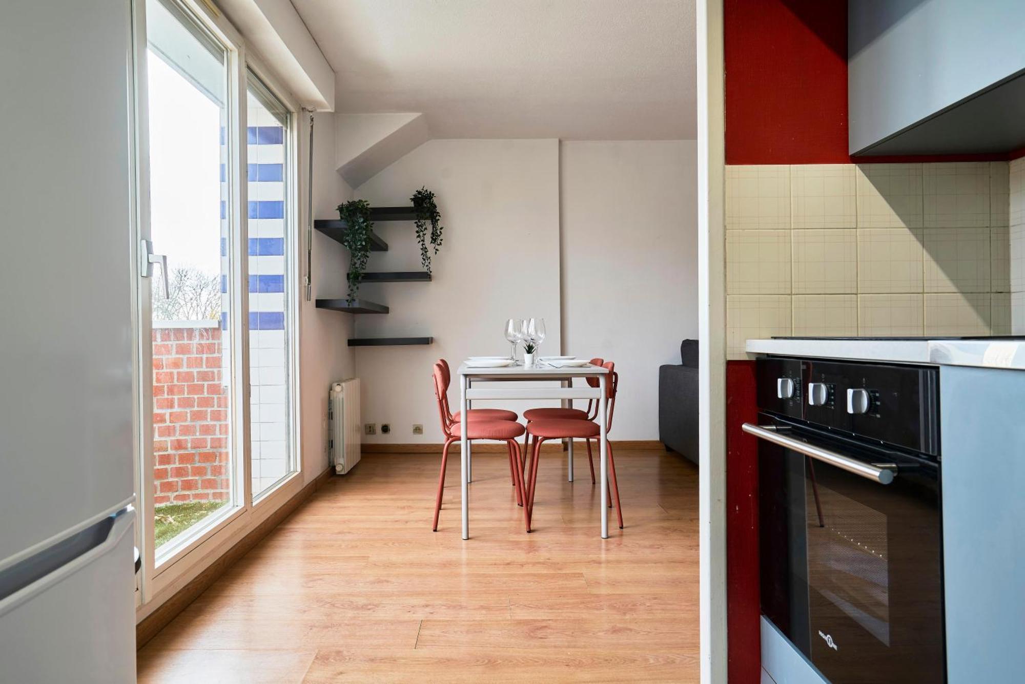 Apartment T2 Confortable A Saint Maurice Pellevoisin Lille